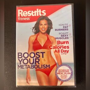 Results Fitness - Boost Your Metabolism (DVD, 2008) NEW & SEALED